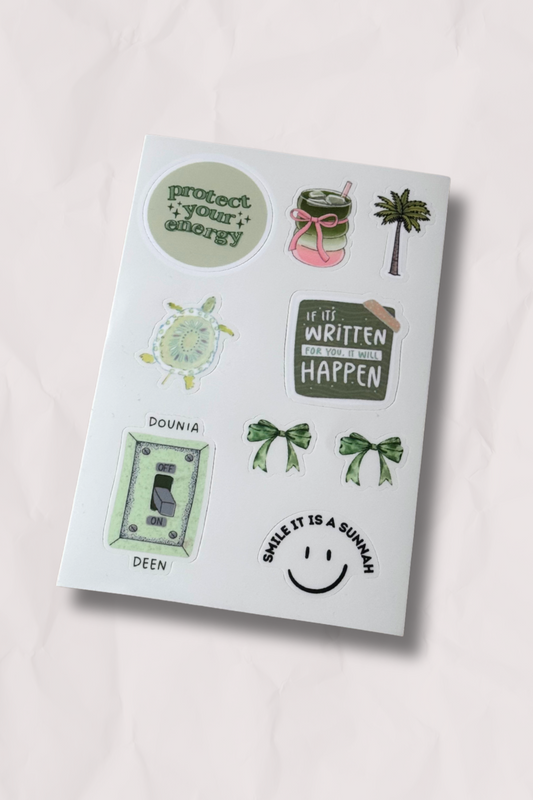 Stickers Matcha